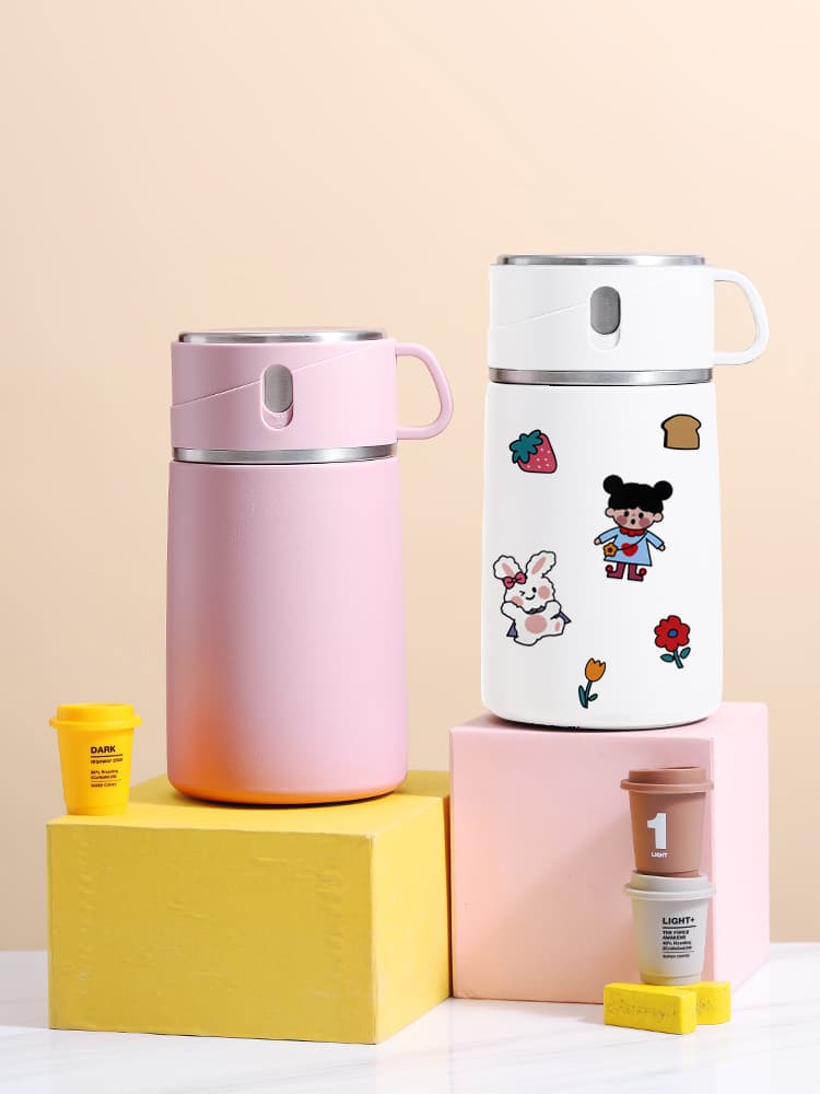 真空保温弁当箱　専用バッグ付き