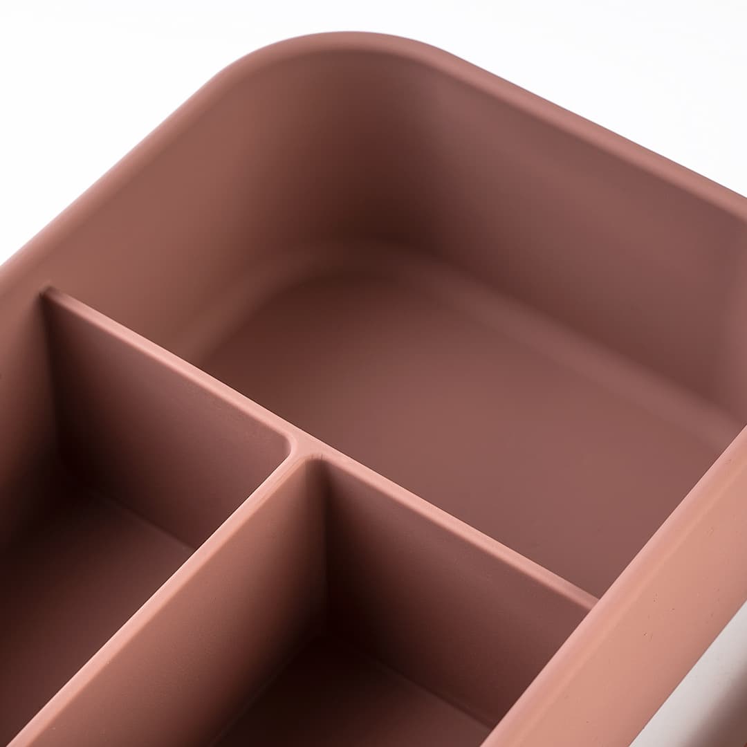 仕切り付きコンパクト弁当箱