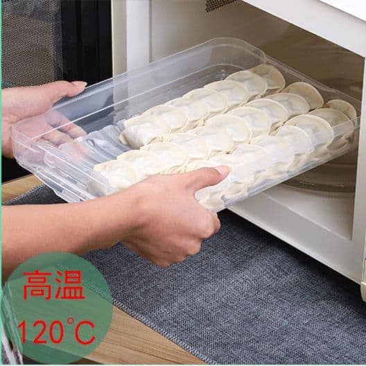 三段重ね式透明保存容器セット
