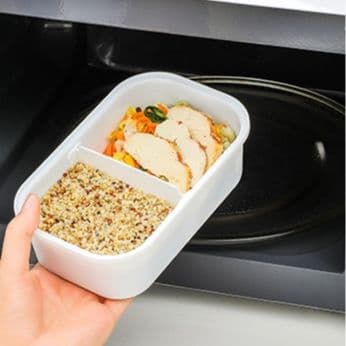 弁当箱 双層分隔密封便携饭盒