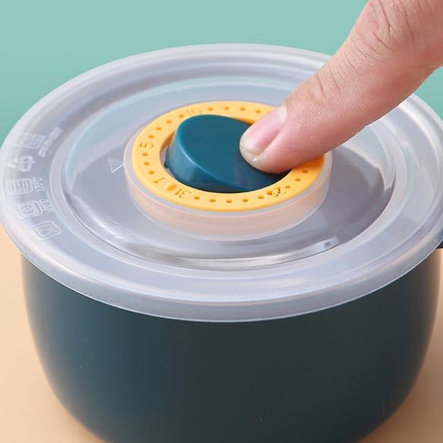 持ち手付き密閉式保温汁物容器