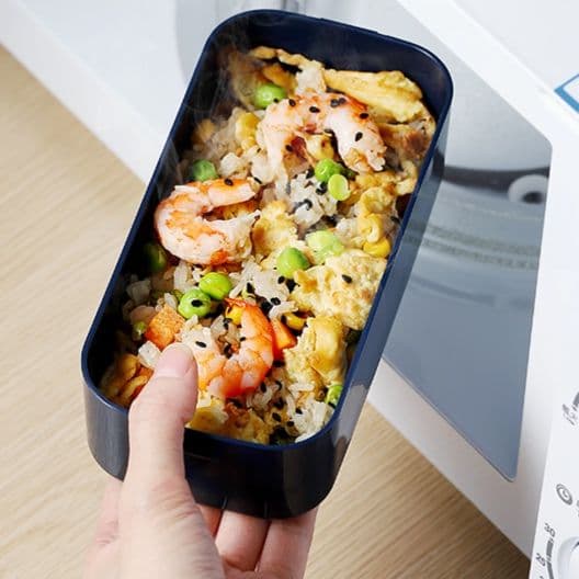 電子レンジ対応二段弁当箱