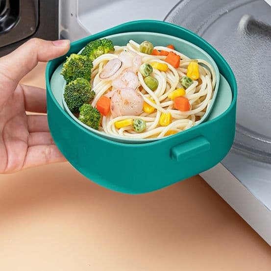 デザイン付き子ども用電子レンジ対応弁当箱