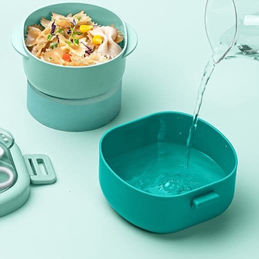 デザイン付き子ども用電子レンジ対応弁当箱