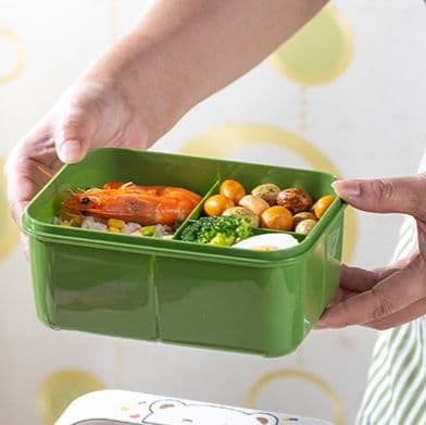 動物柄スリム弁当箱