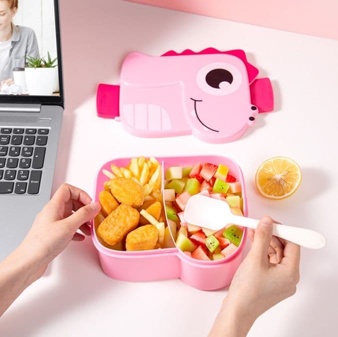 恐竜モチーフ子供用弁当箱