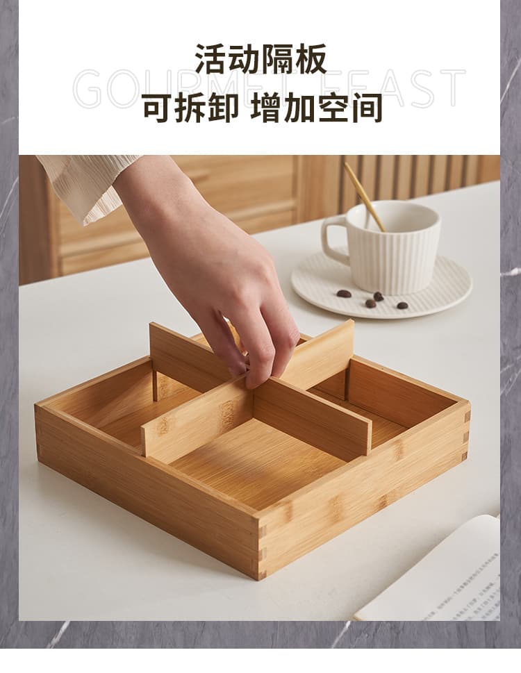 天然木製弁当箱