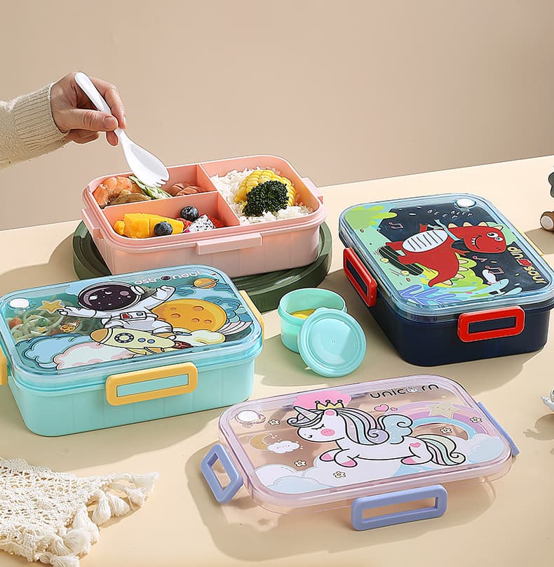 仕切り付き子供用弁当箱