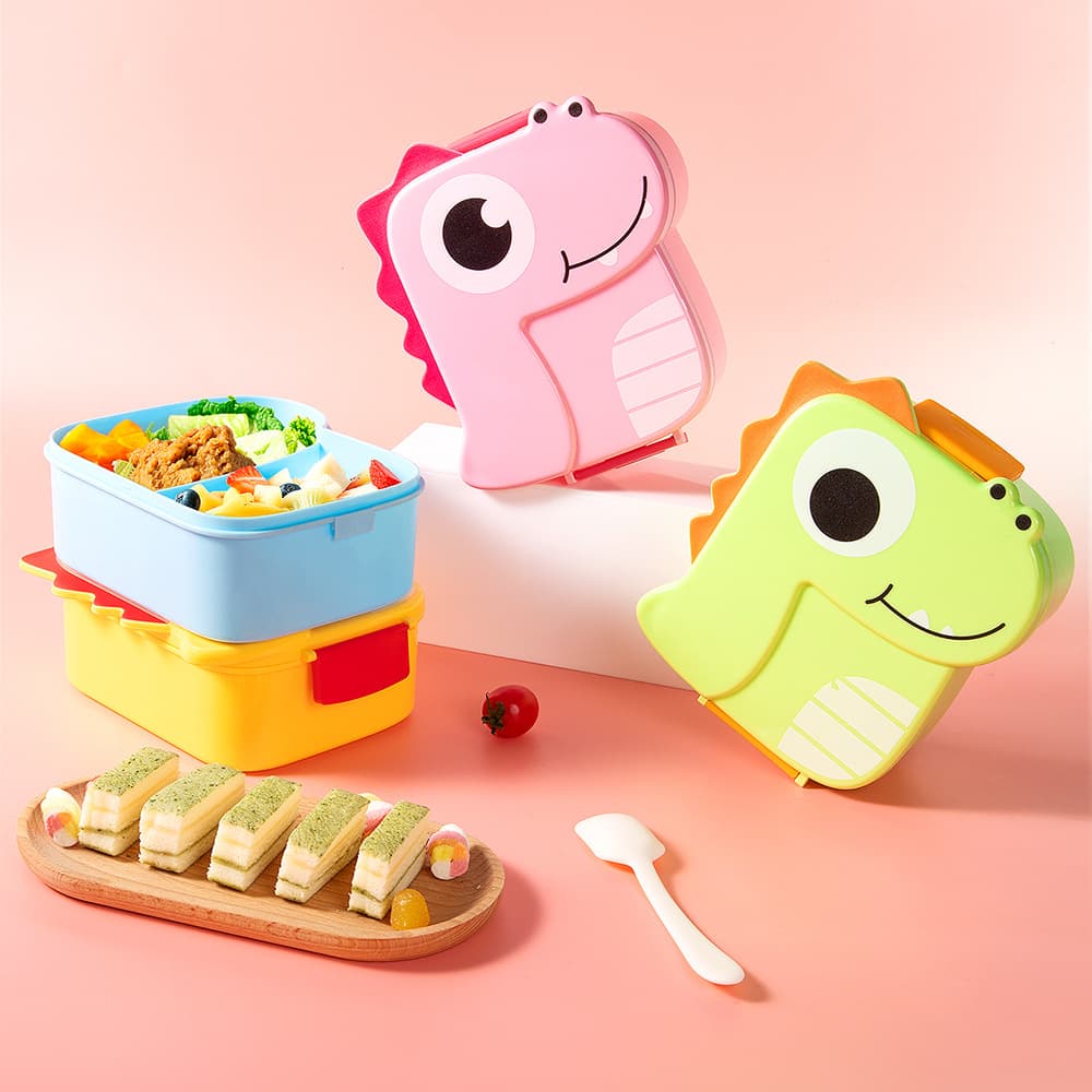 恐竜モチーフ子供用弁当箱