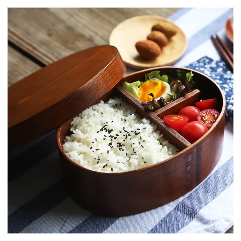 天然木製曲げわっぱ弁当箱