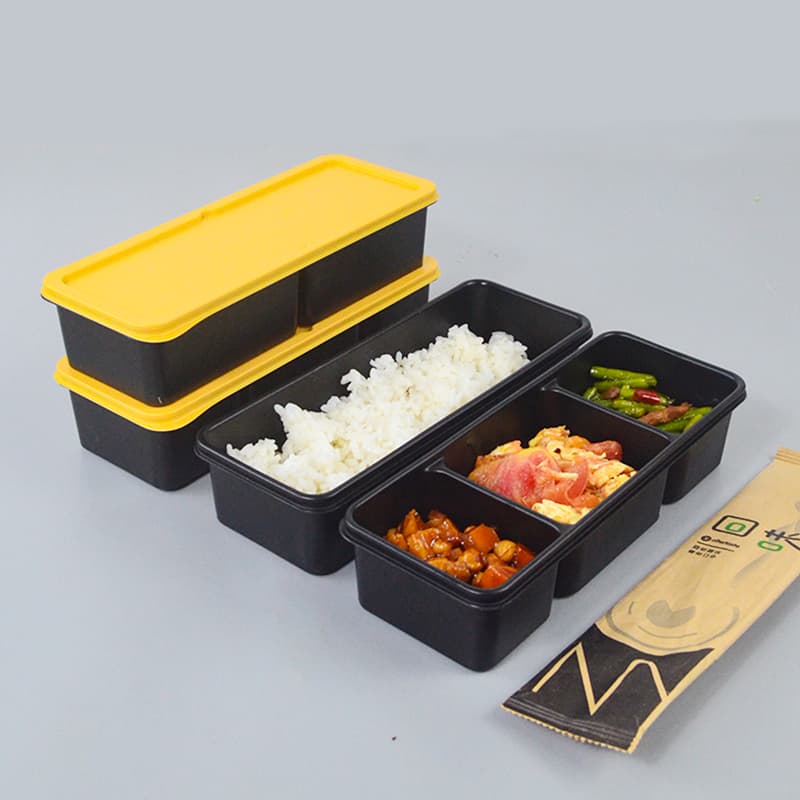 三段重ね縦型弁当箱