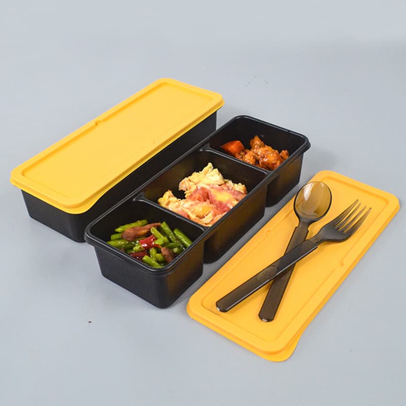 三段重ね縦型弁当箱