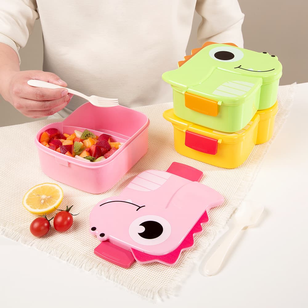 恐竜モチーフ子供用弁当箱