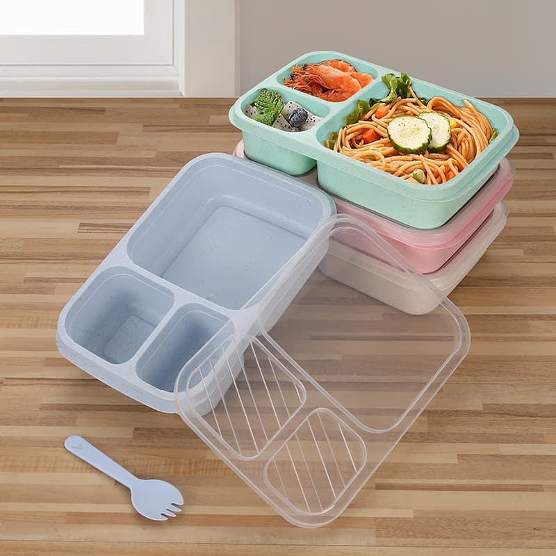 仕切り付きコンパクト弁当箱